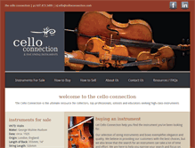 Tablet Screenshot of celloconnection.com